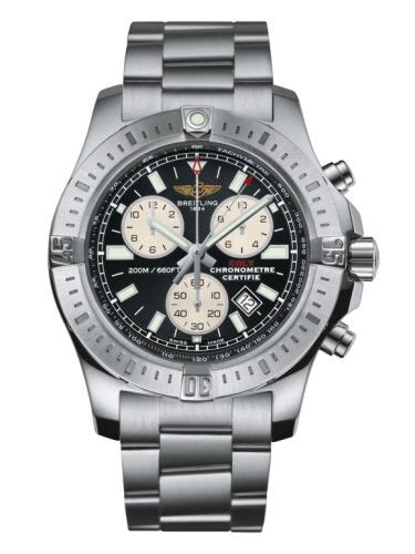 Breitling Colt Chronograph Volcano Black / Bracelet 